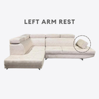 Harold 5 Seater Corner Sofa | 151-27 / 151-28