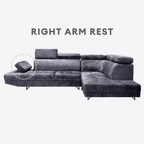 Harold 5 Seater Corner Sofa | 151-27 / 151-28