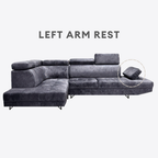 Harold 5 Seater Corner Sofa | 151-27 / 151-28