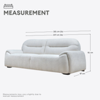Perla 2+3 Seaters Sofa | 163-02