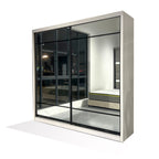 Mason 6/8x8ft Full Mirror Wardrobe | 131-20