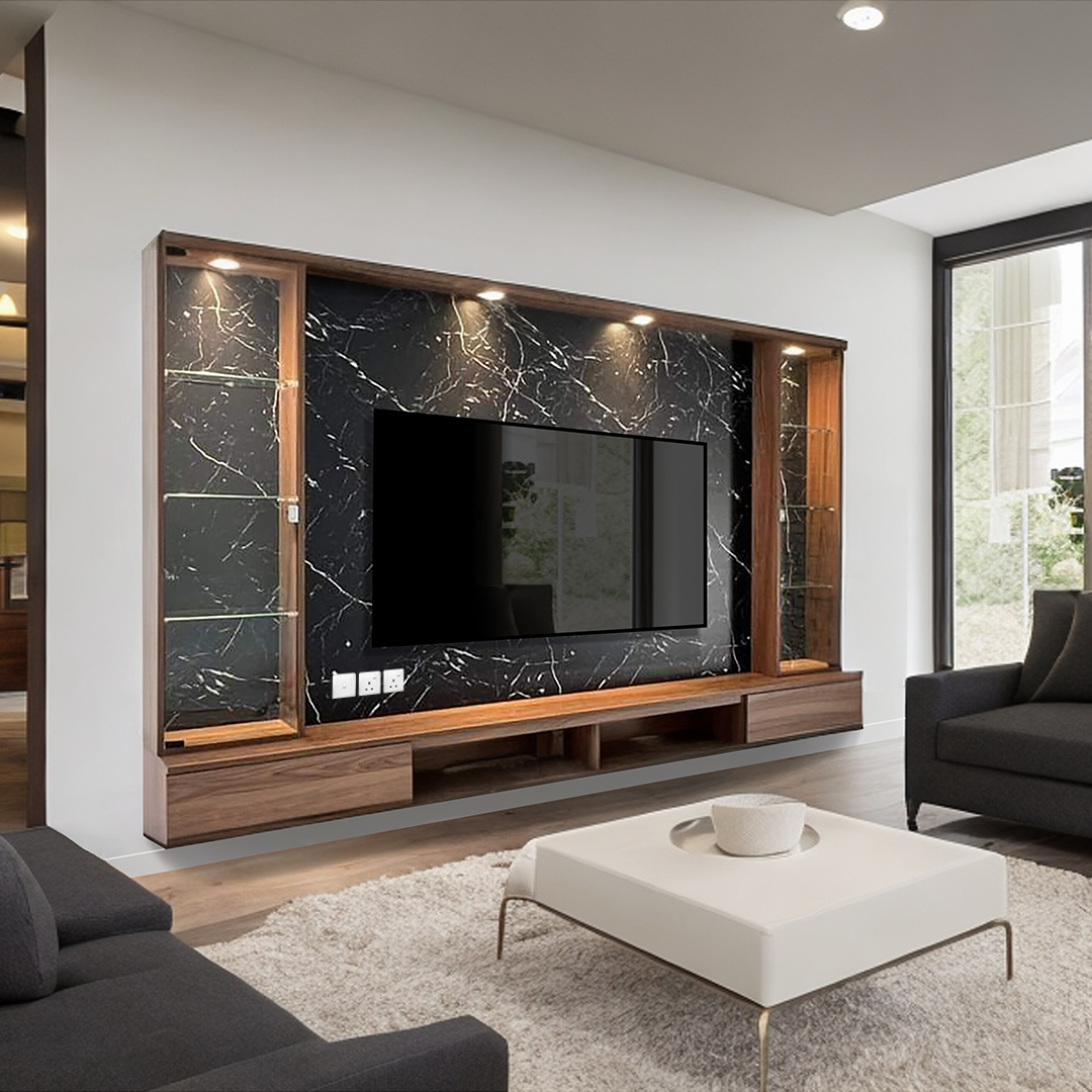 Luxury online media cabinet