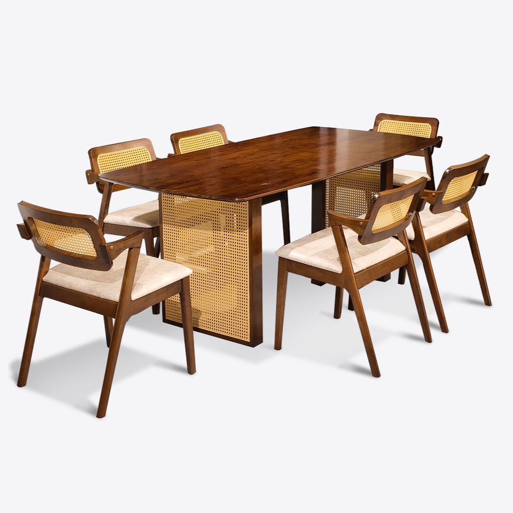 Izzy Rattan Dining Set