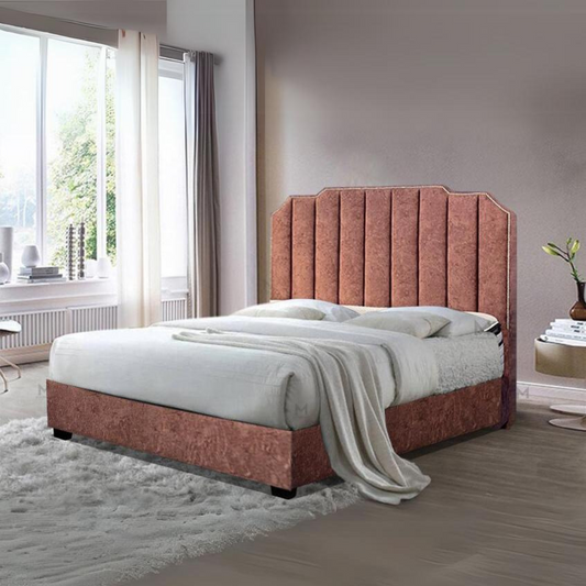 Wabi Velvet Fabric Bedframe