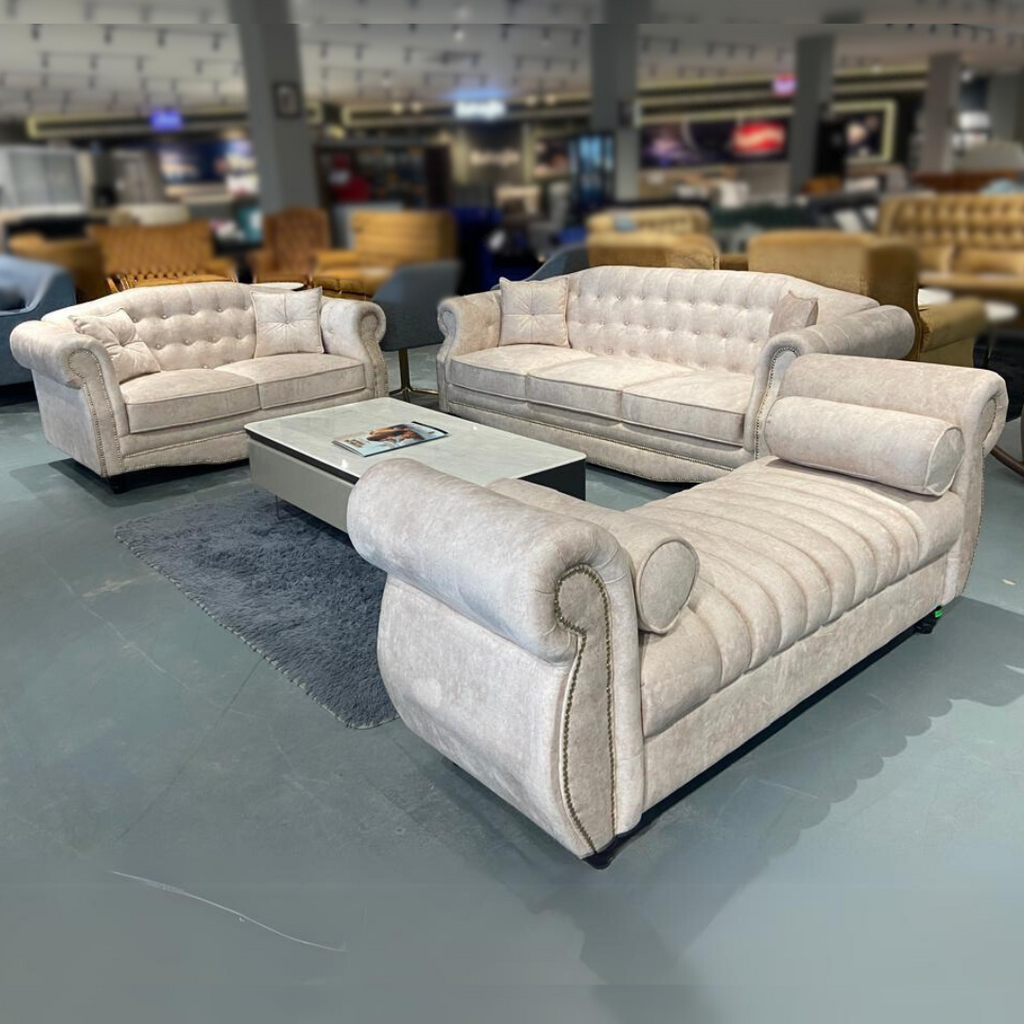 Leonda 2+3+Bench Chair Sofa Set | B142-39