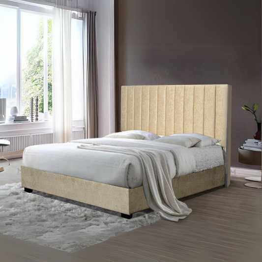 Shelly Velvet Fabric Bedframe