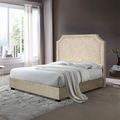 Lily Velvet Fabric Bedframe