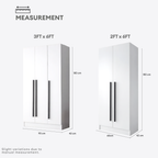Philip 2 doors Wardrobe | B 46-105