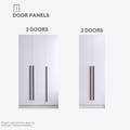 Philip 2 doors Wardrobe | B 46-105