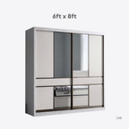 Ezekiel 6/8 x 8ft Wardrobe | B22-69