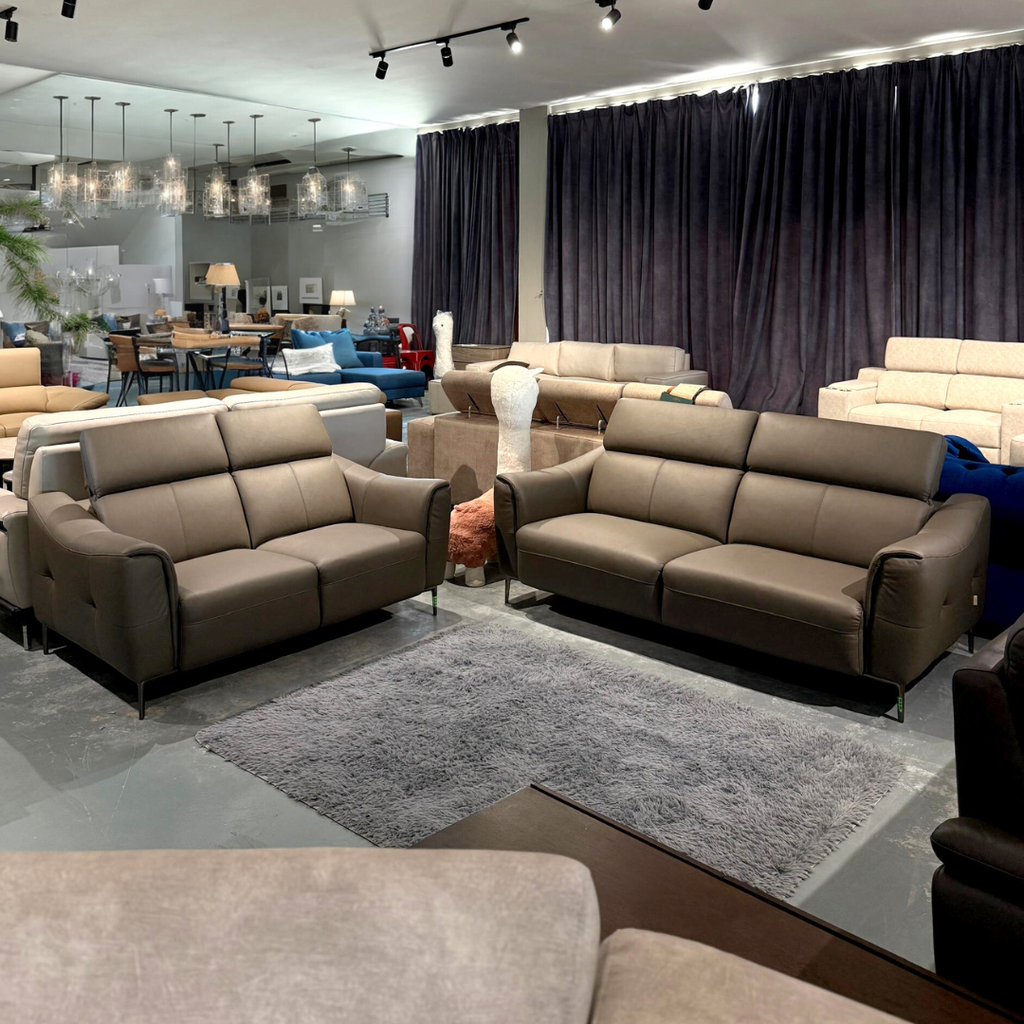 Regal 2+3 Seater Sofa - Full Leather | B 55-10