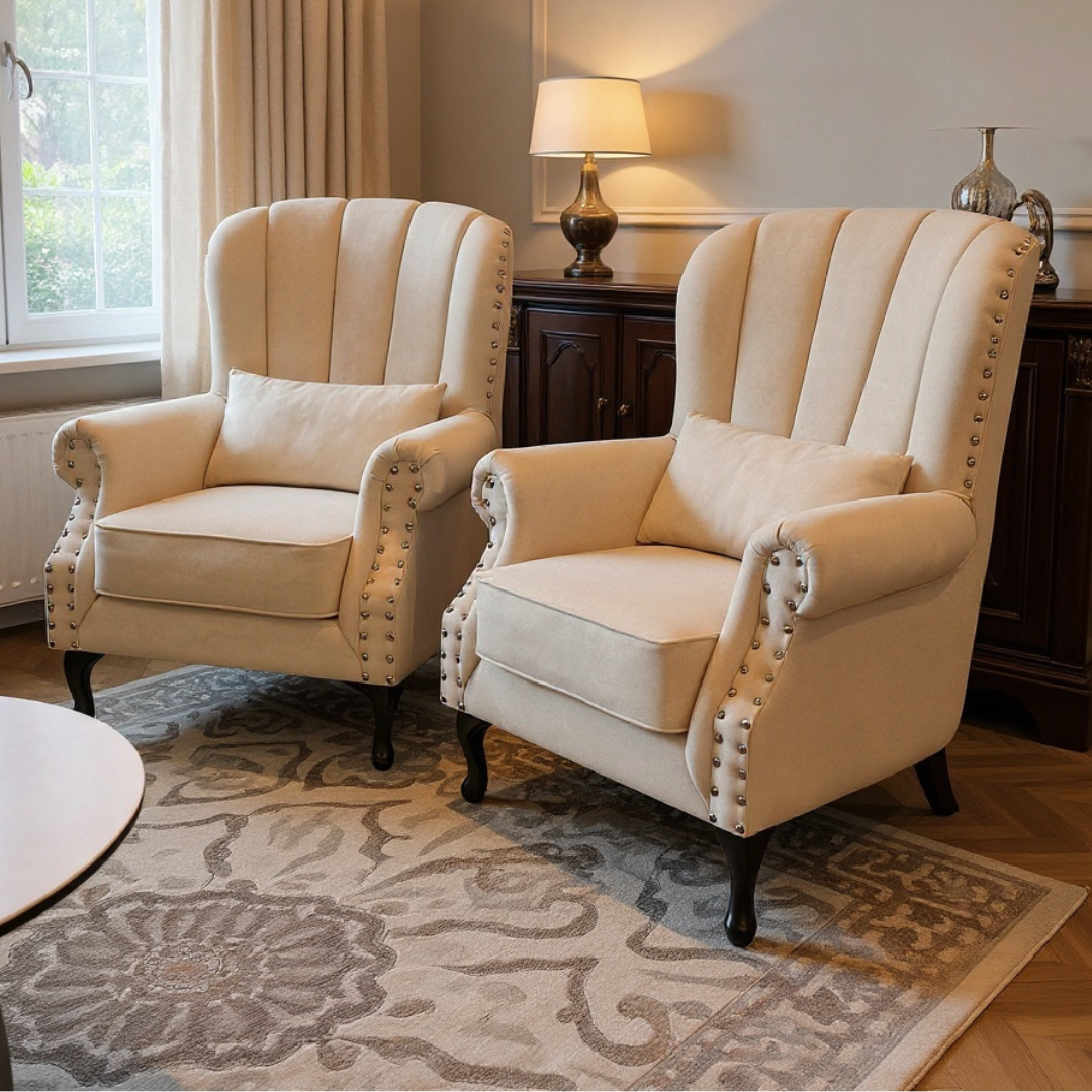 Grandeur Lounge Chair - Wing Chair | 162-07