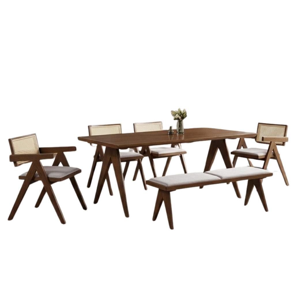 Crafts 4/6/8s Wooden Dining Set | 156-45