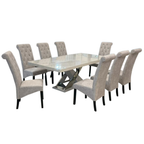 Jovian 8s Marble Dining Set | B156-80