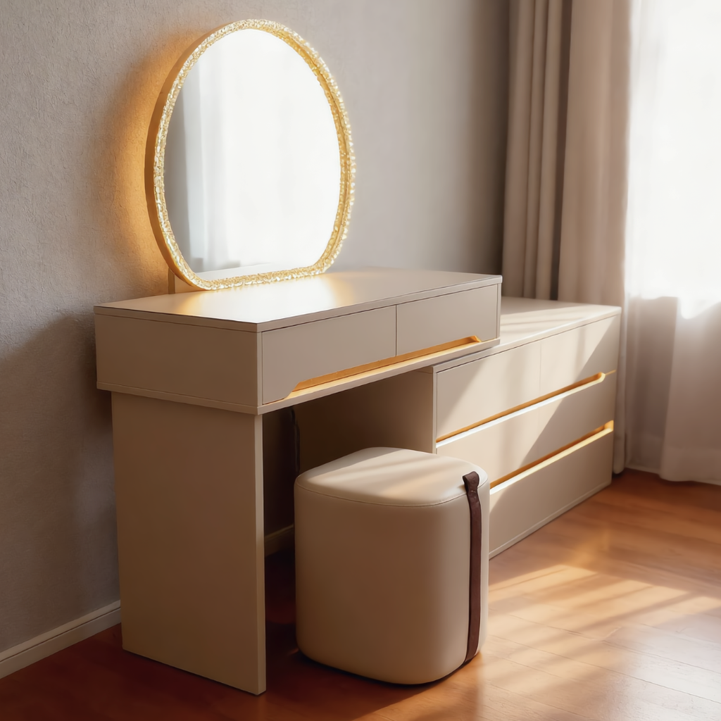 Golden Halo Dressing Table | CH-A71