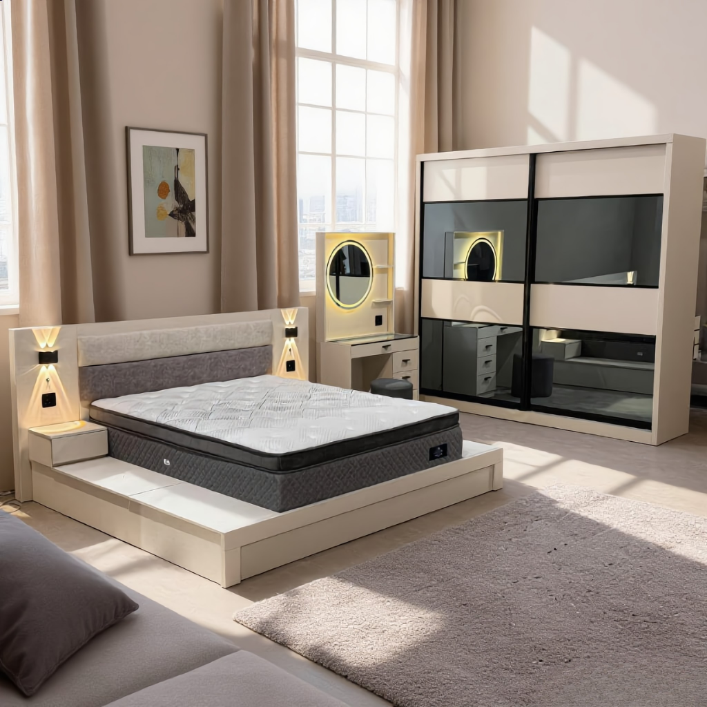 Tatami Bedroom Set of 5 - 8/6x8ft | 131-31 + 131-22