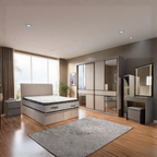 Henry Bedroom Set of 5 - Hydraulic - 6/8x8ft | 129-21 + 22-69