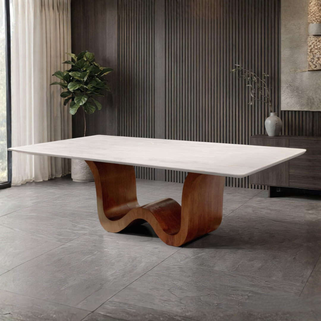 Lunetta Marble Dining Table - 6/8s | LC05-02