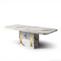 Yvonne 8s Marble Dining Table | 96-18