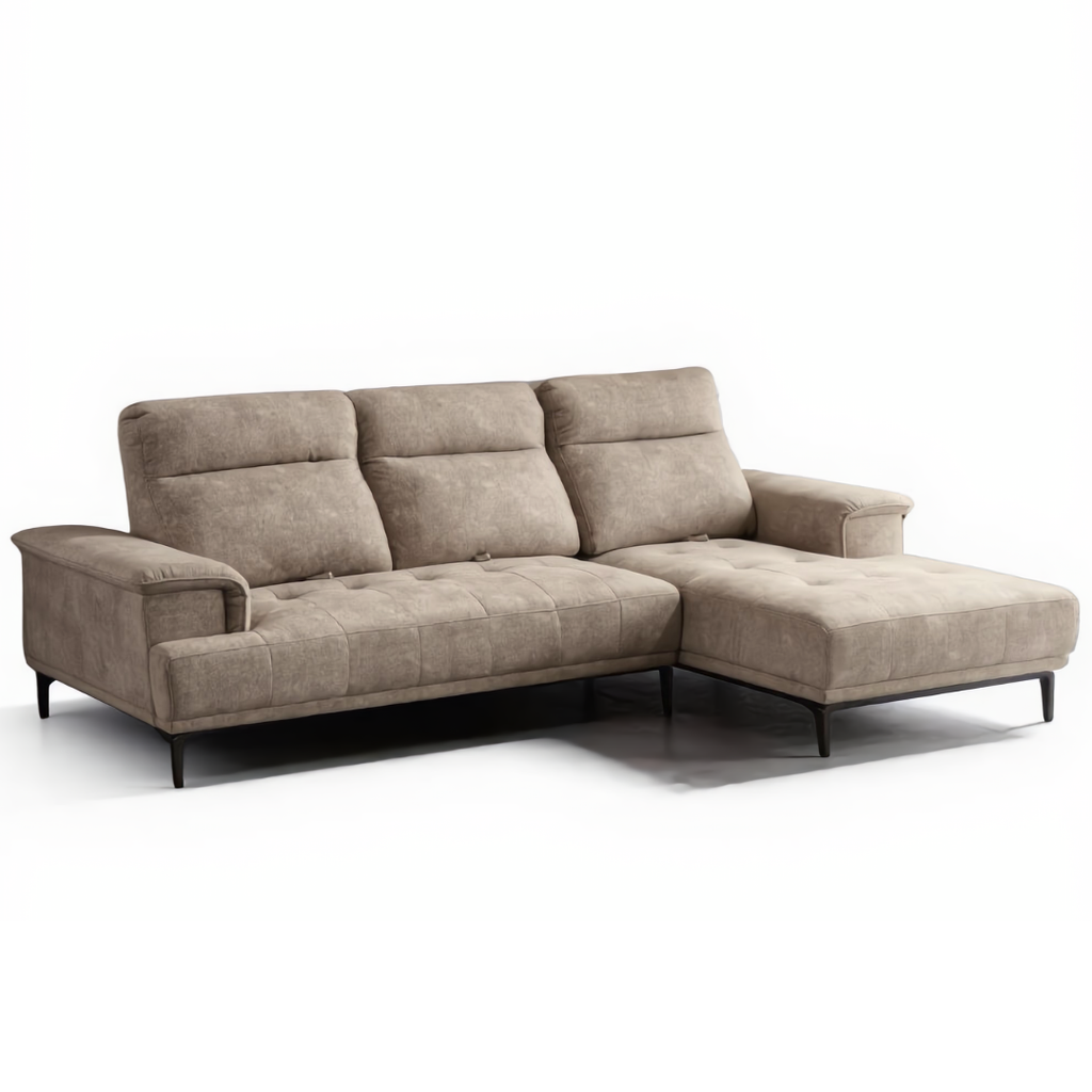 Cassian Pushback L-Shape Sofa | 151-10 / 151-20