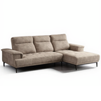 Cassian Pushback L-Shape Sofa | 151-10 / 151-20