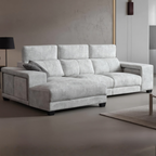 Herman 3 Seater L-Shape with extra Stools | 149-25
