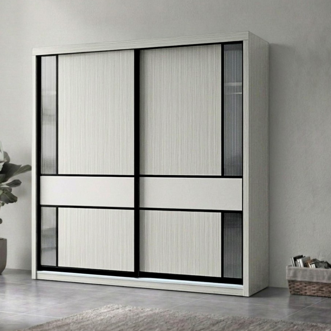 Delina 8/6/5x8ft Wardrobe | B22-92