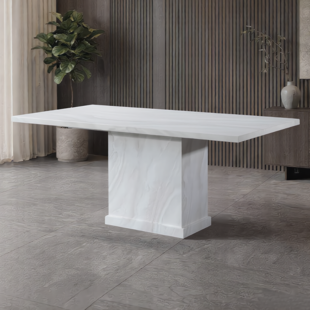 Yuna Marble 6s Dining Table | 156-63