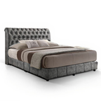Ariessa Chesterfield King/Queen Bedframe | 141-15