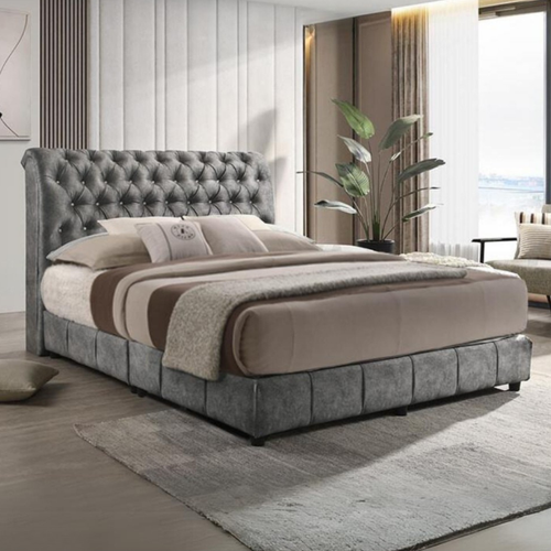 Ariessa Chesterfield King/Queen Bedframe | 141-15
