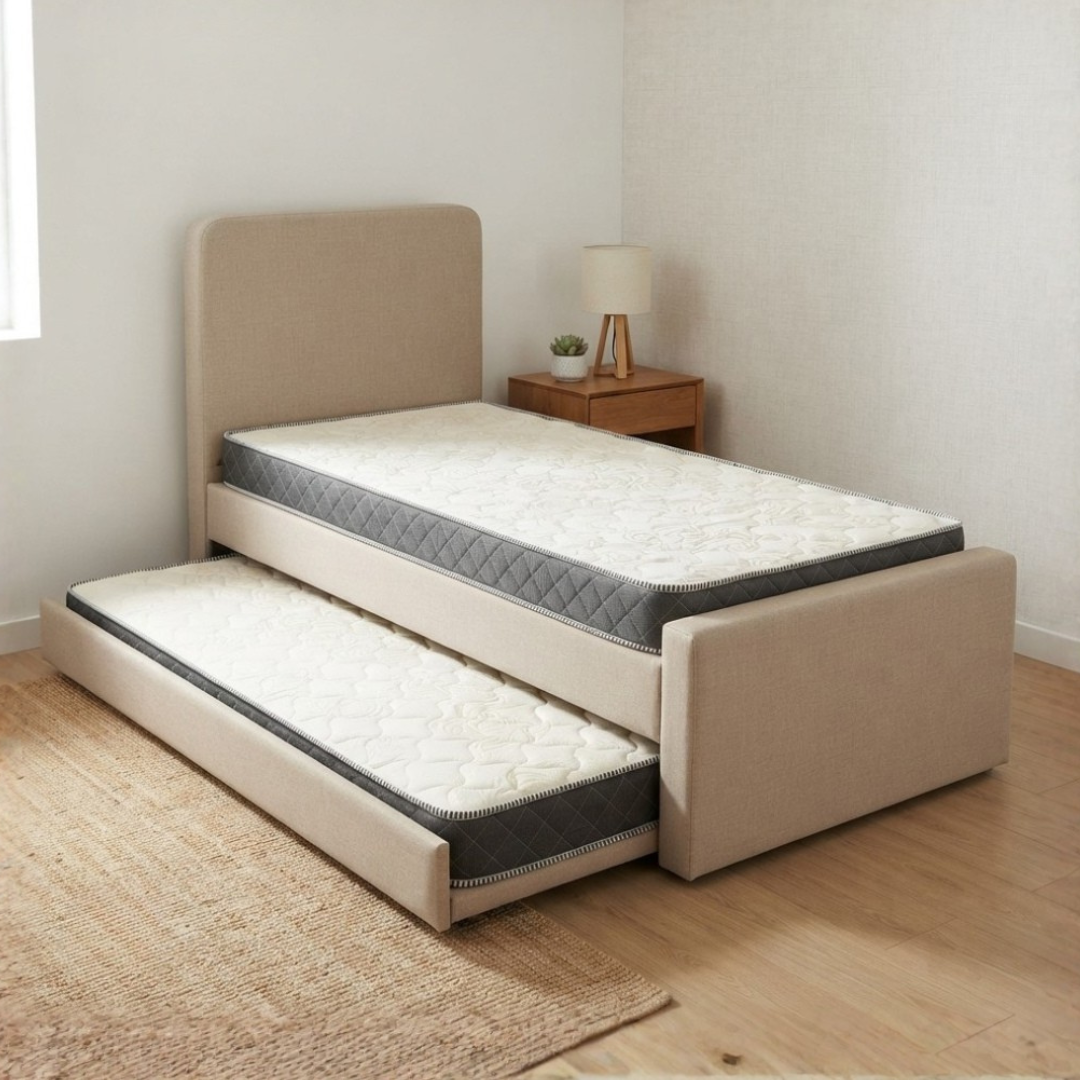 Zenon Single Pullout Bedframe FREE 2 Mattreses | 151-33