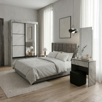 Zyphr White Bedroom Set of 3 - 4x6ft | 140-43 + 151-06