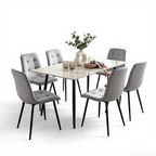 Elara 6s Sintered Stone Dining Set | TJ04-18