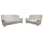 Castalia 2+3 Seaters Chesterfield Sofa Set | B 142-11
