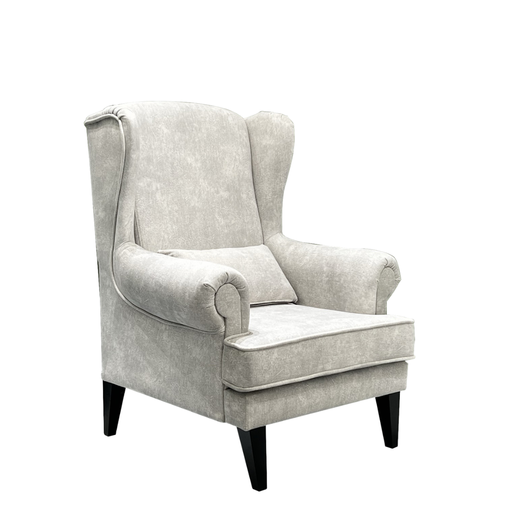 Elton Velvet Wing Chair | 108-23