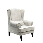Elton Velvet Wing Chair | 108-23
