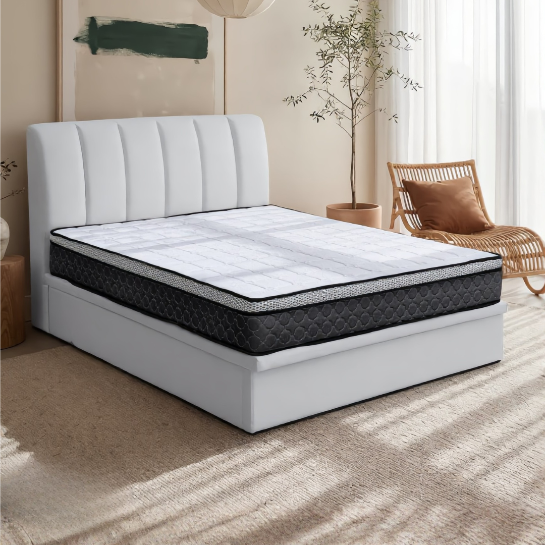 Nuvia King/Queen Hydraulic Storage Bedframe | 162-11