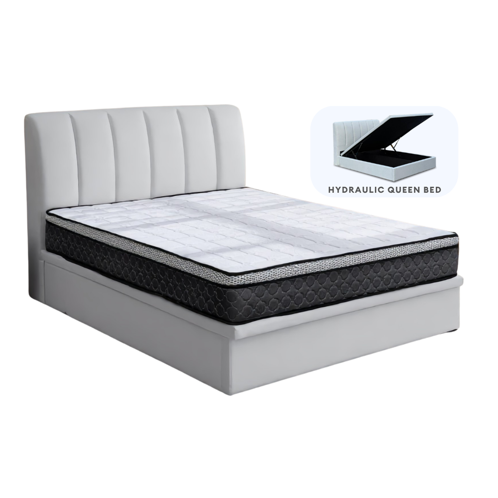 Nuvia King/Queen Hydraulic Storage Bedframe | 162-11