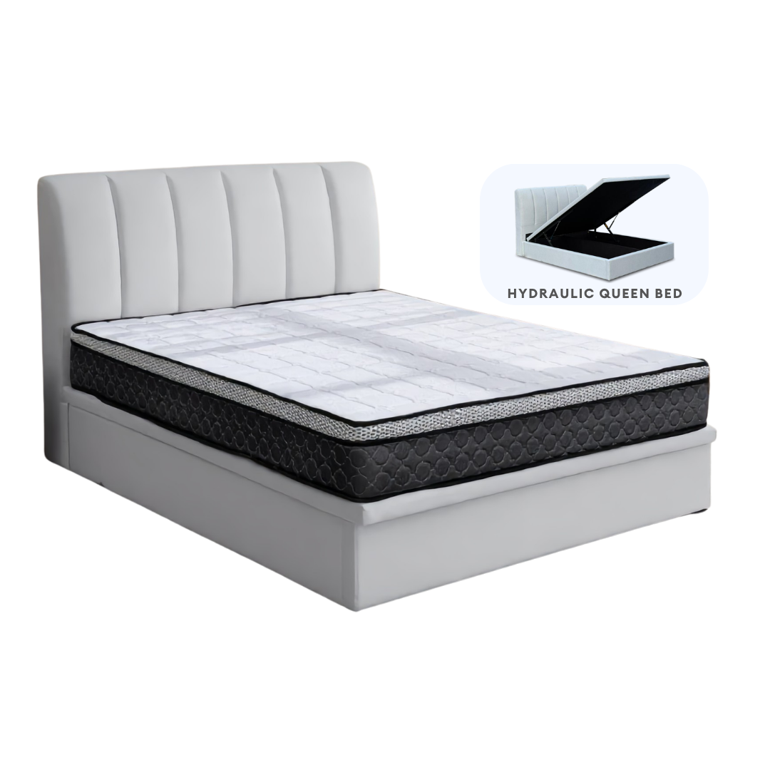 Nuvia King/Queen Hydraulic Storage Bedframe | 162-11