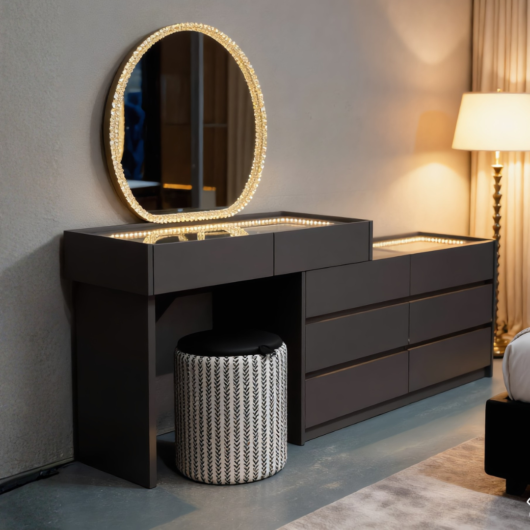 Crystal Halo Dressing Table | CH-A89