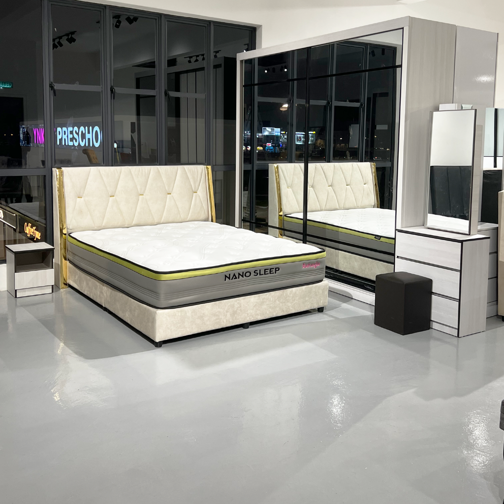 Hayes Bedroom Set of 5 - 6/8x8ft | 131-20 + 141-13