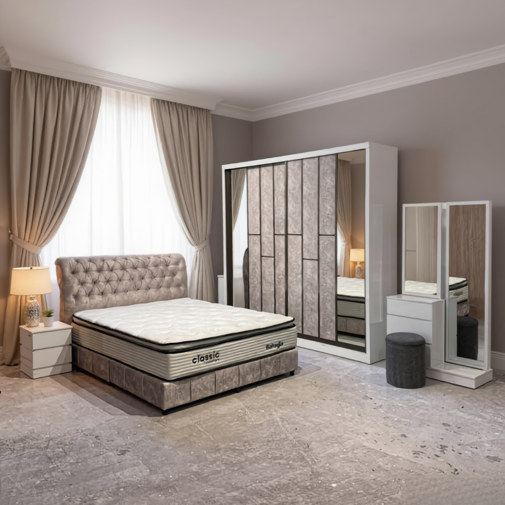 Diamond Bedroom Set of 5 - 6/8x8ft | 131-21 + 141-08