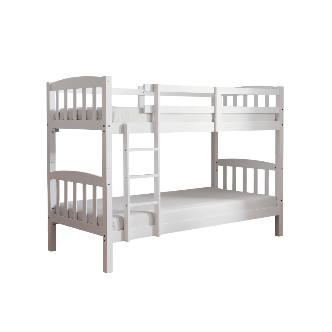 Ze Rubix Bunk Bed Bedframe FREE 2 Mattreses | 126-5005