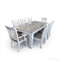 Carrera 8s White Marble Dining Set | 9-08