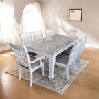 Carrera 8s White Marble Dining Set | 9-08