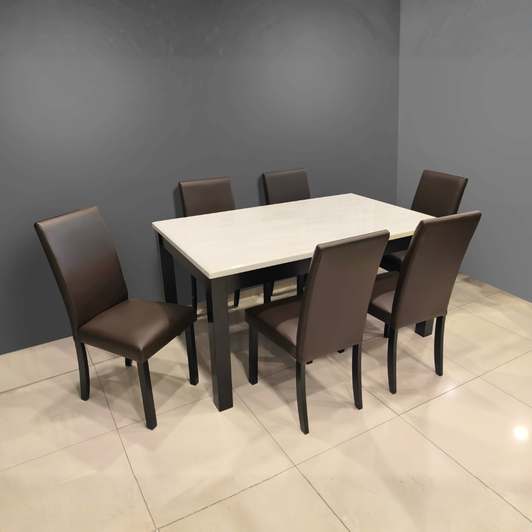 Ellora 6s Dining Set | B18-09