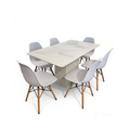 Jade 6s Marble Dining Set | B 96-16