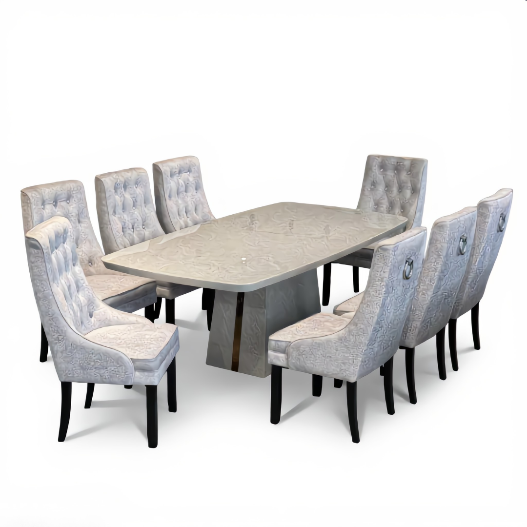 Lumora 8s Marble Dining Set | 156-03