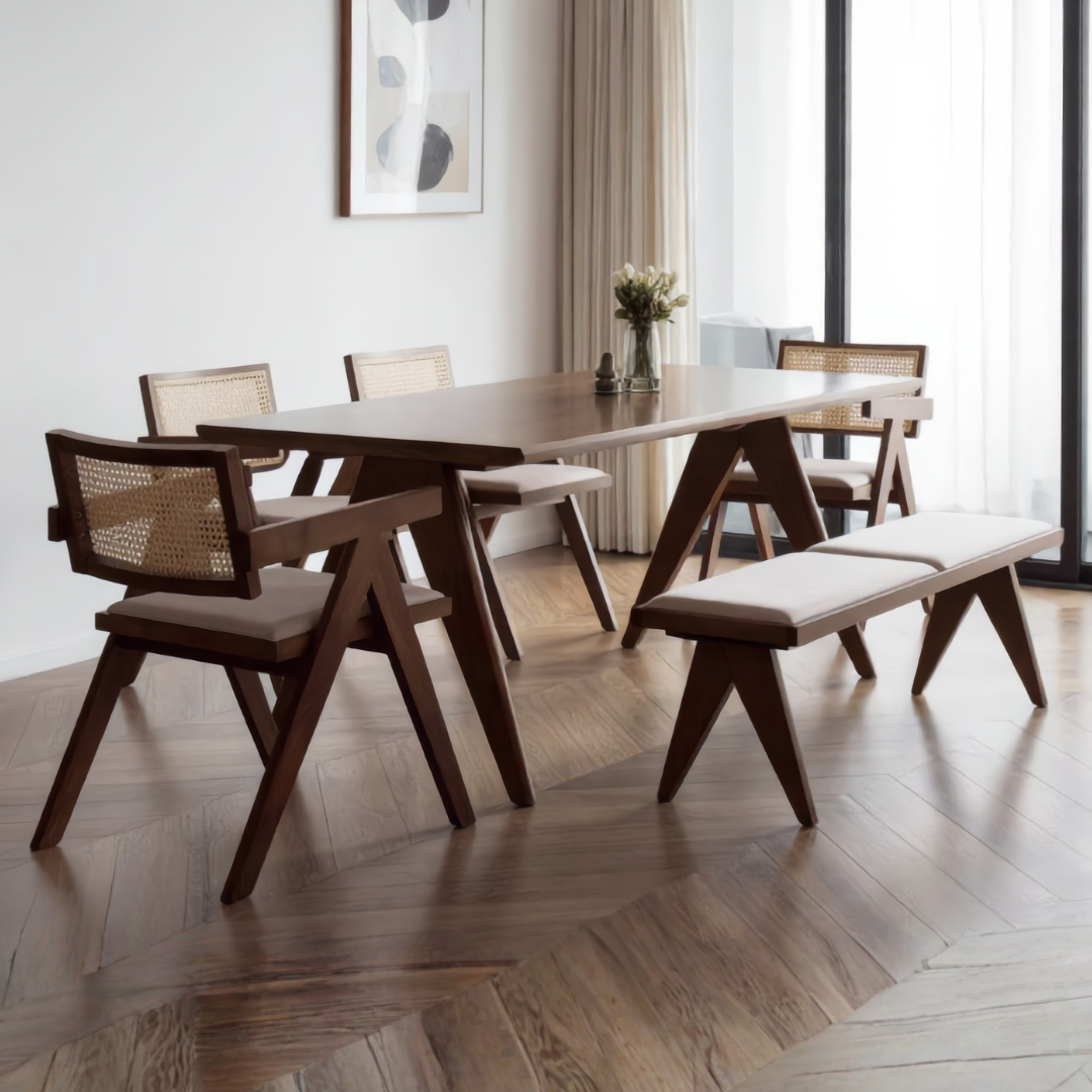 Sienna 4/6/8s Wooden Dining Set | 156-45