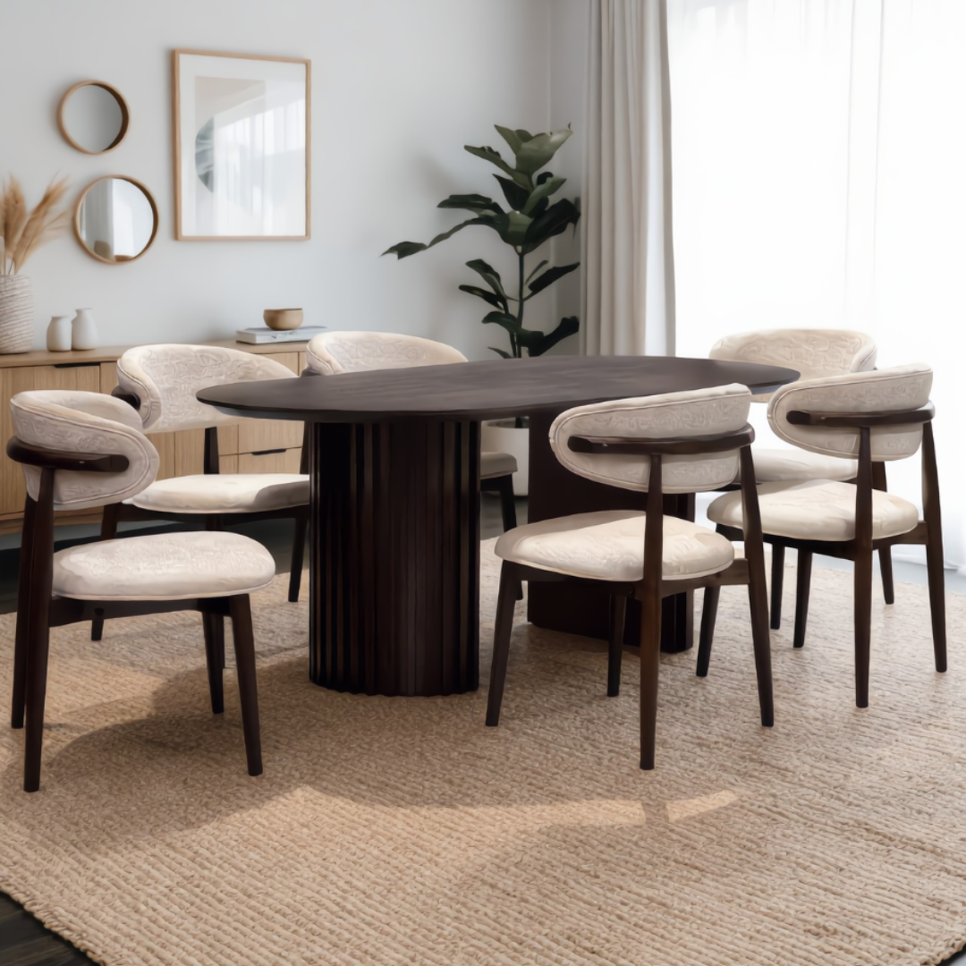 Sora 4/6s Muji Dining Set | B 126-15